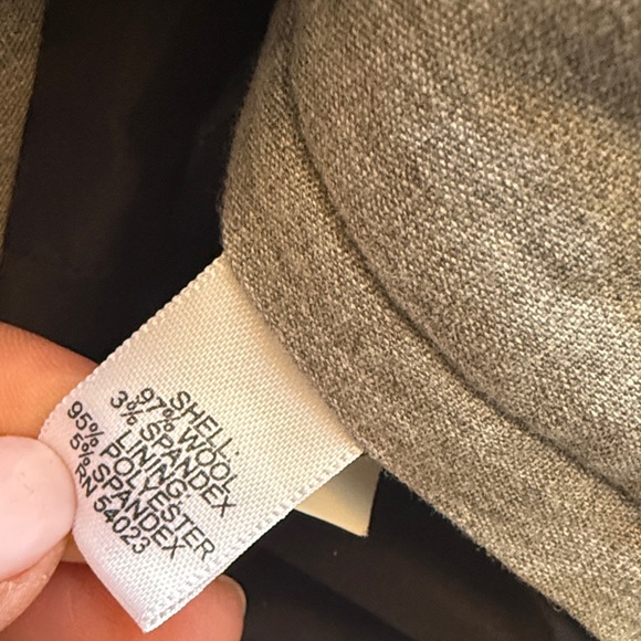 EUC Banana Republic Wool Black Dress Pants-The Martin Fit - Picture 7 of 10